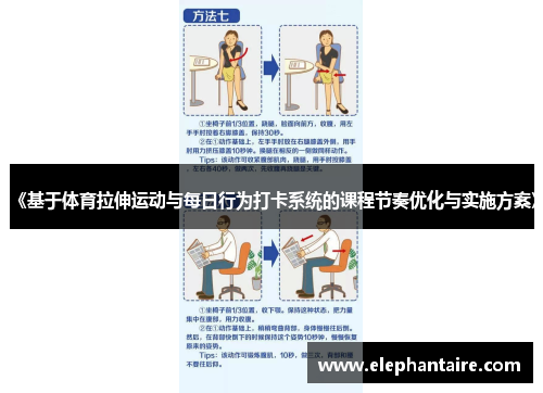 《基于体育拉伸运动与每日行为打卡系统的课程节奏优化与实施方案》